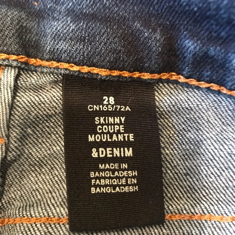 Two pair boys size 28 stretch skinny jeans by Denim & Denim in nice condition. - Picture 16 of 16